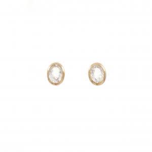 4゜C ロッククリスタル ピアス