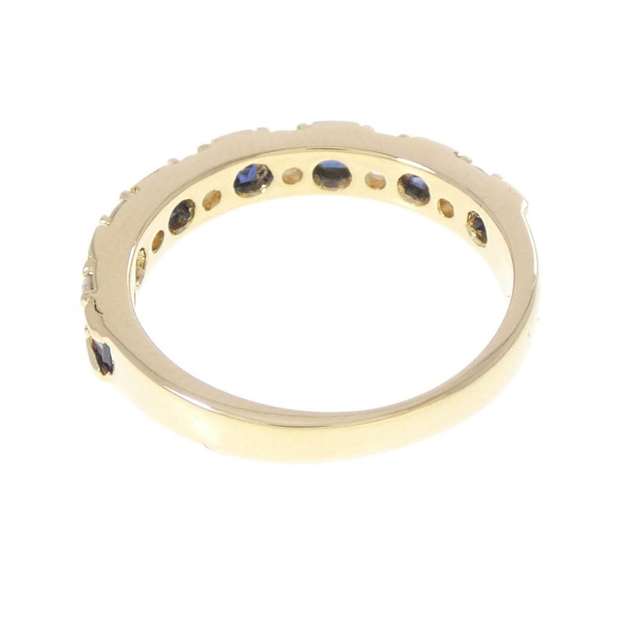 K18YG サファイヤ リング 0.62CT