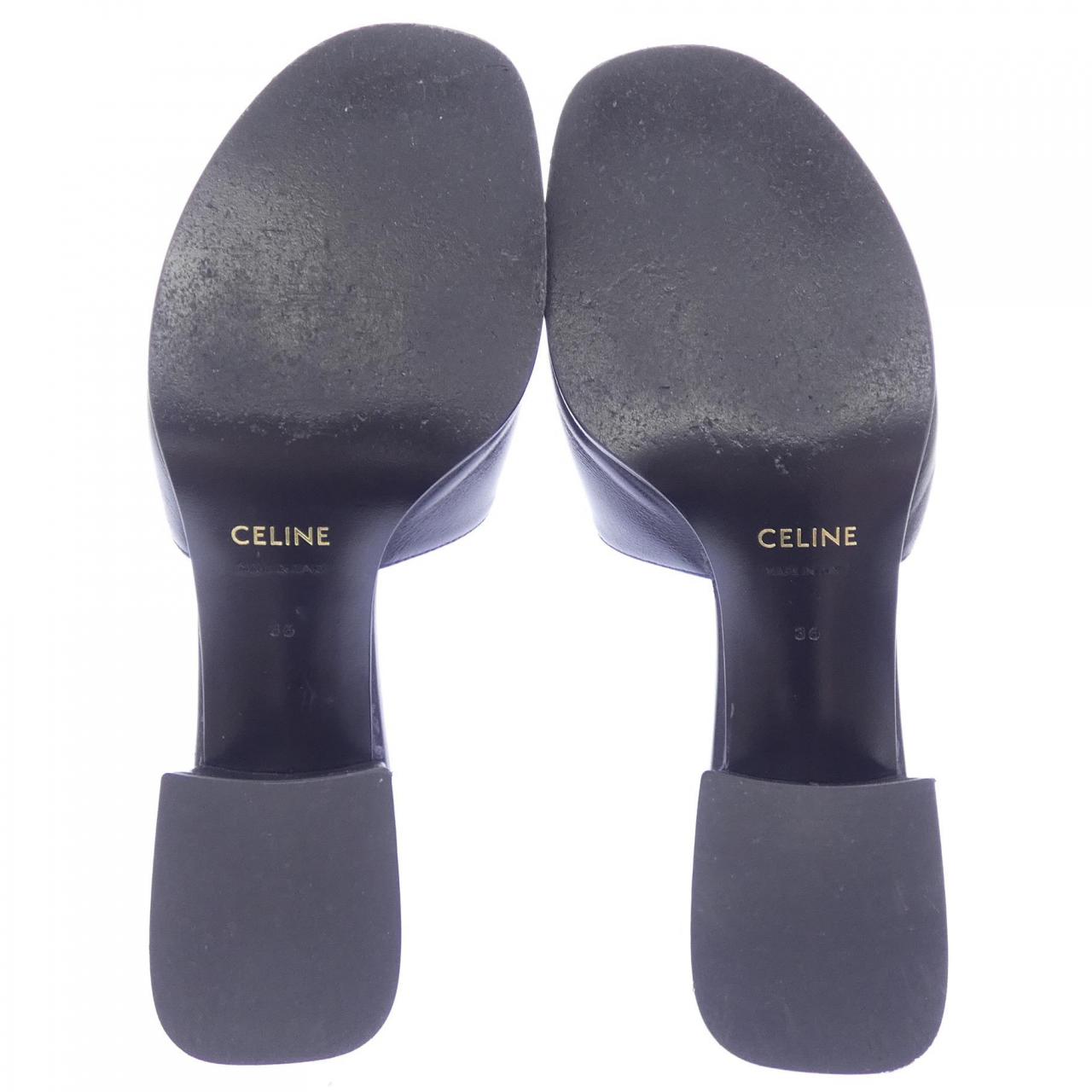 セリーヌ CELINE クレメンス ミュール ラージトリオンフ 362355045C サンダル