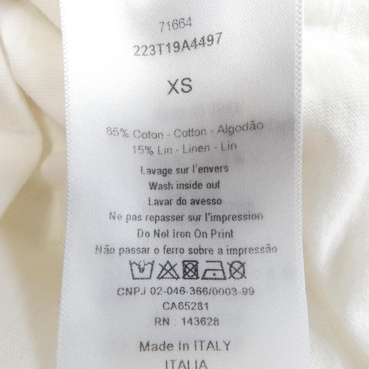 クリスチャンディオール CHRISTIAN DIOR DIOR VIBE 223T19A4497 Tシャツ
