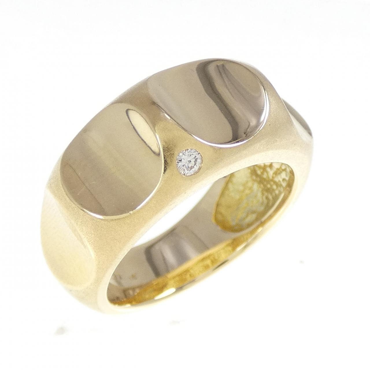 750YG ダイヤモンド リング 0.055CT