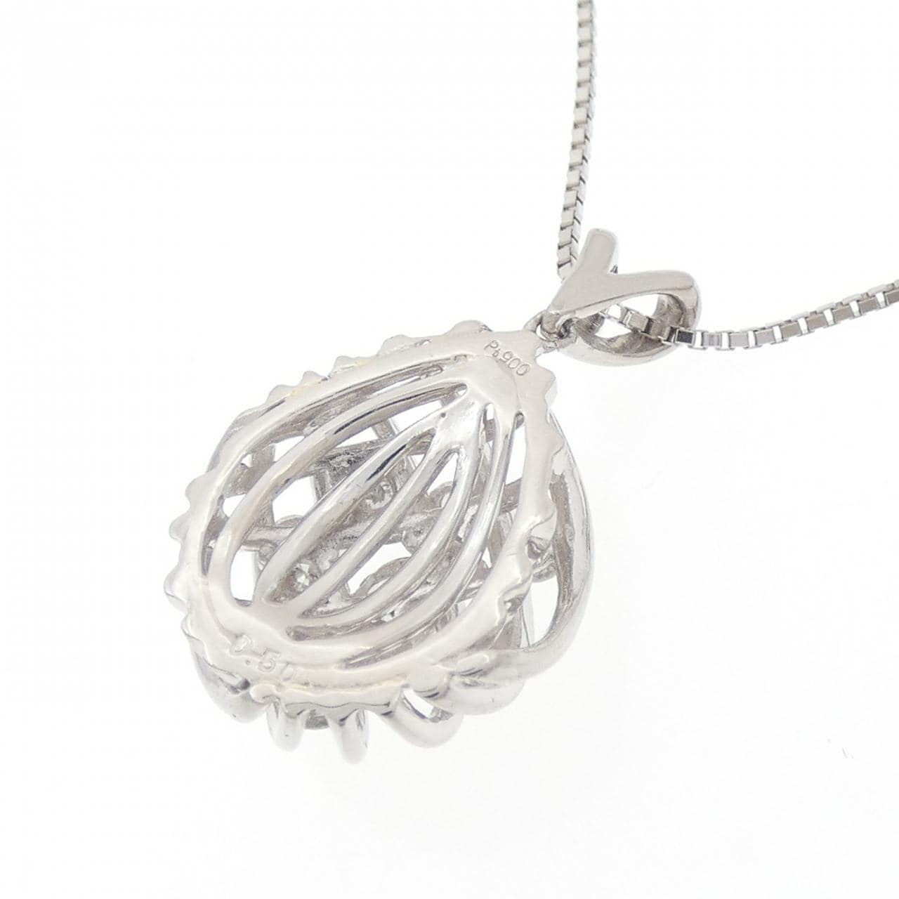 PT900/PT850 ダイヤモンド ネックレス 0.50CT