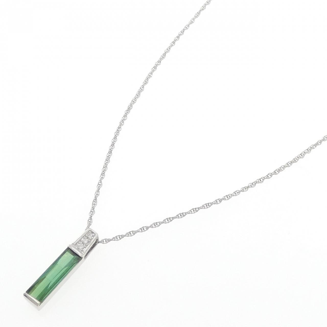 PT900/PT850 トルマリン ネックレス 1.95CT