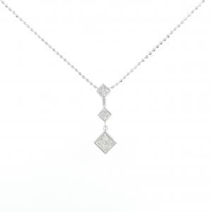 K10WG ダイヤモンド ネックレス 0.08CT