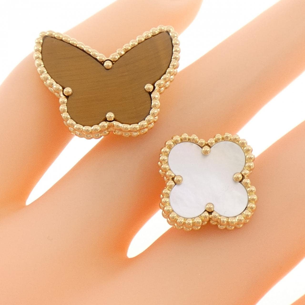 ヴァンクリーフ&アーペル ラッキーアルハンブラ リング