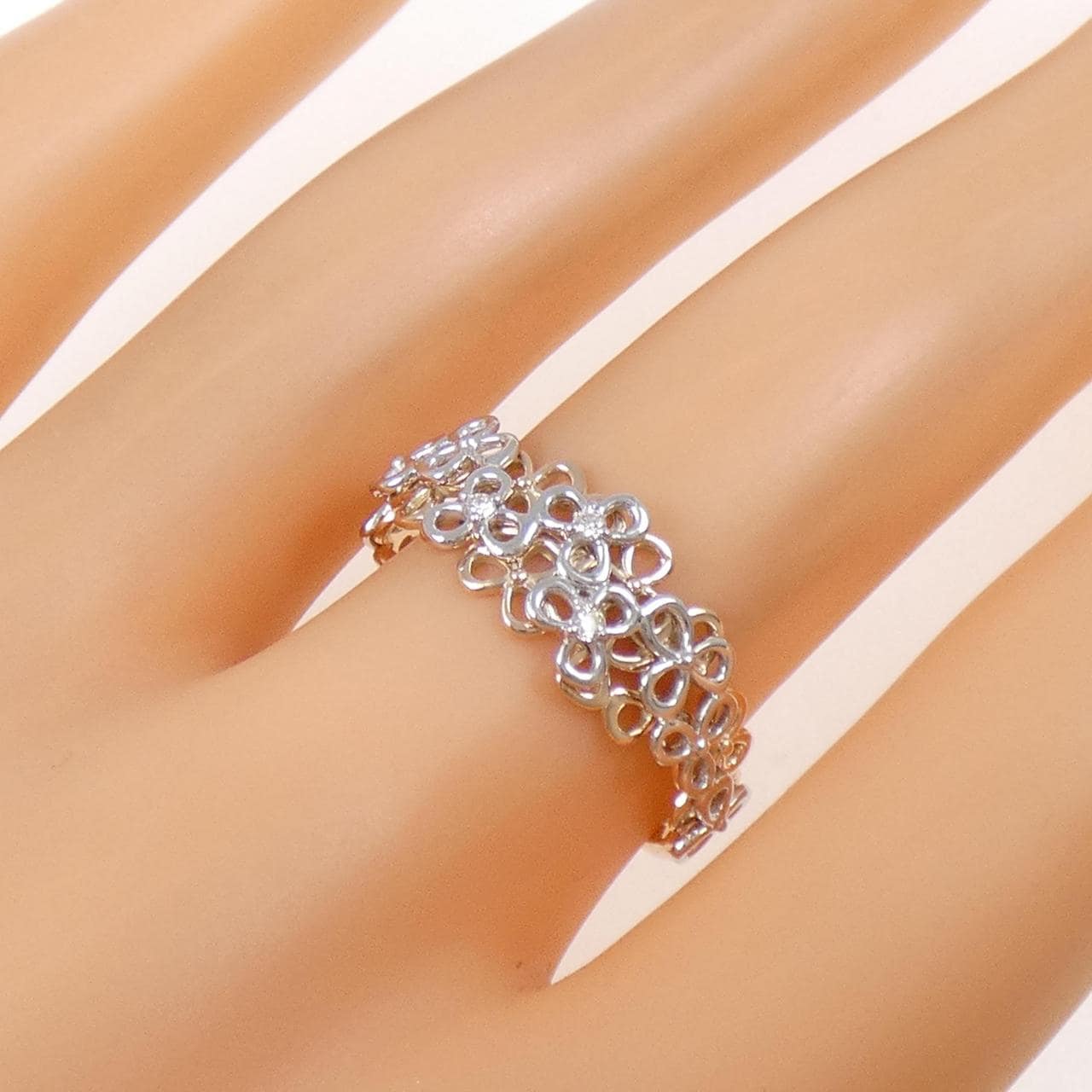 K10PG/K10WG ダイヤモンド リング