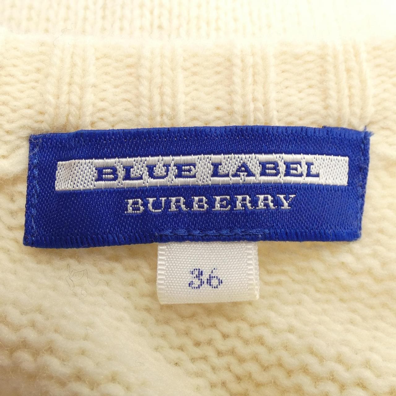 BURBERRY BURBERRY 蓝色标签连衣裙