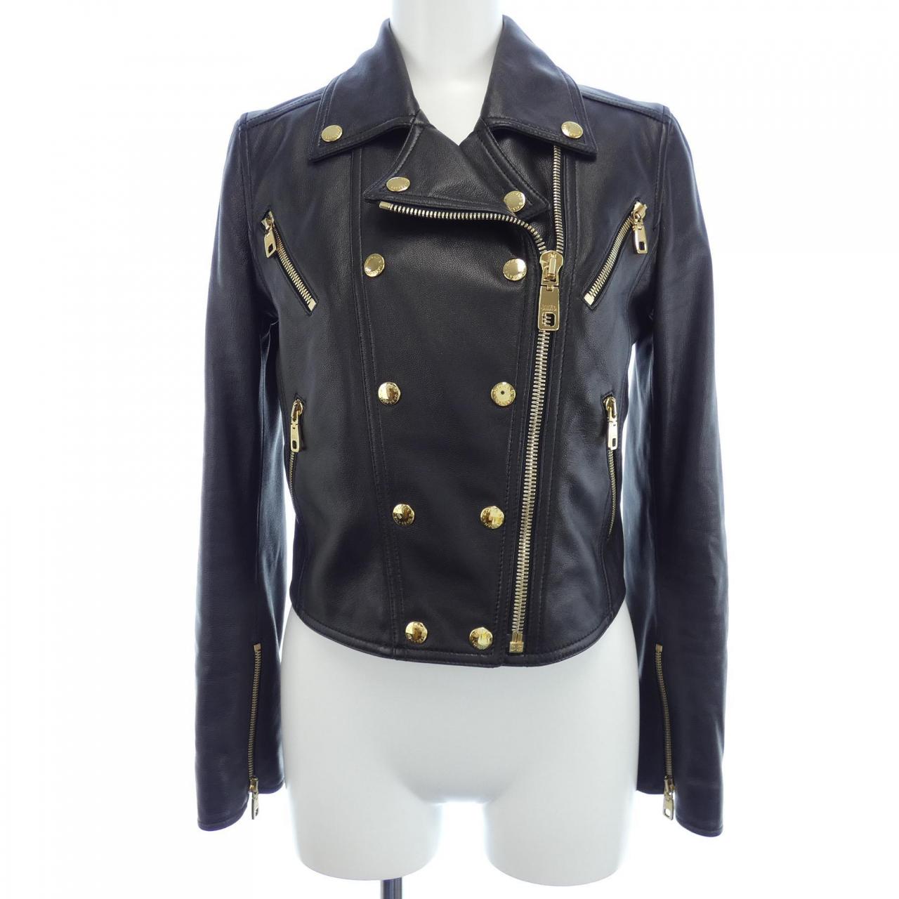 ドルチェアンドガッバーナ DOLCE&GABBANA レザーライダースジャケット