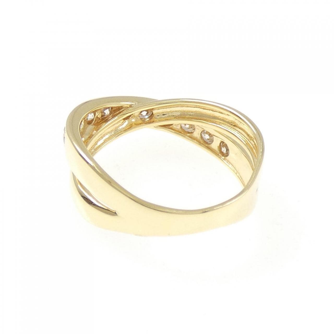 K18YG ダイヤモンド リング 0.50CT