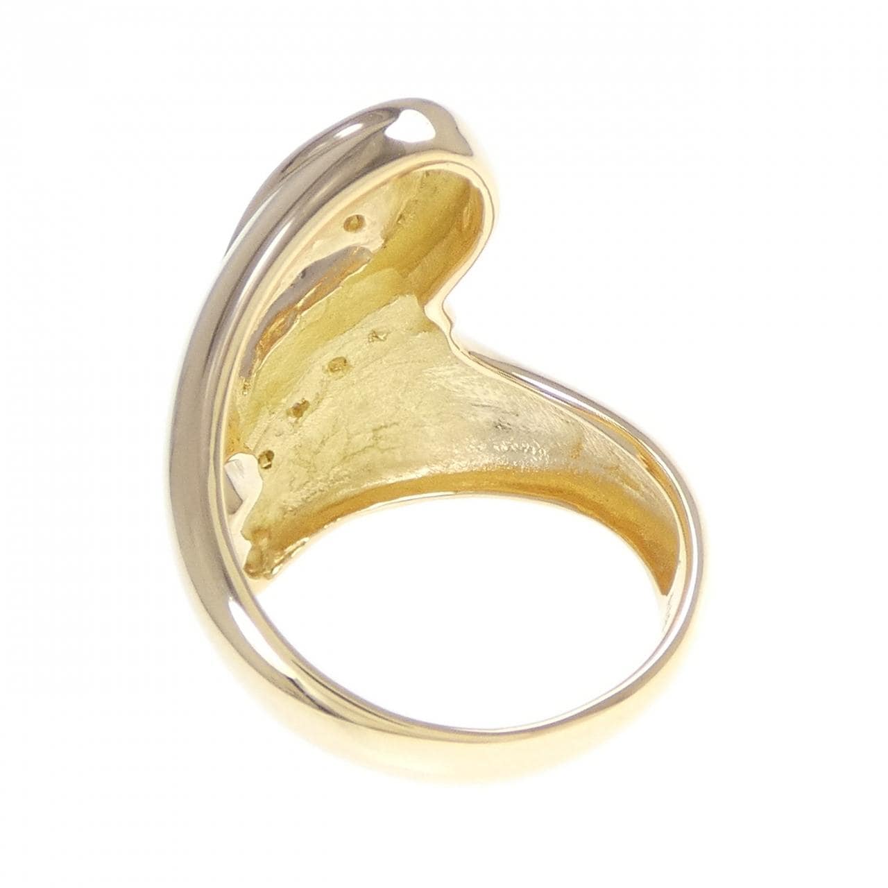 K18YG ダイヤモンド リング 0.04CT