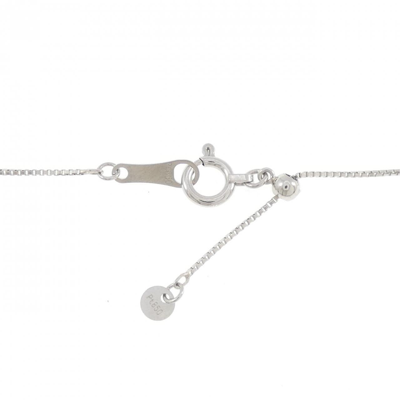 PT900/PT850 ダイヤモンド ネックレス 0.10CT
