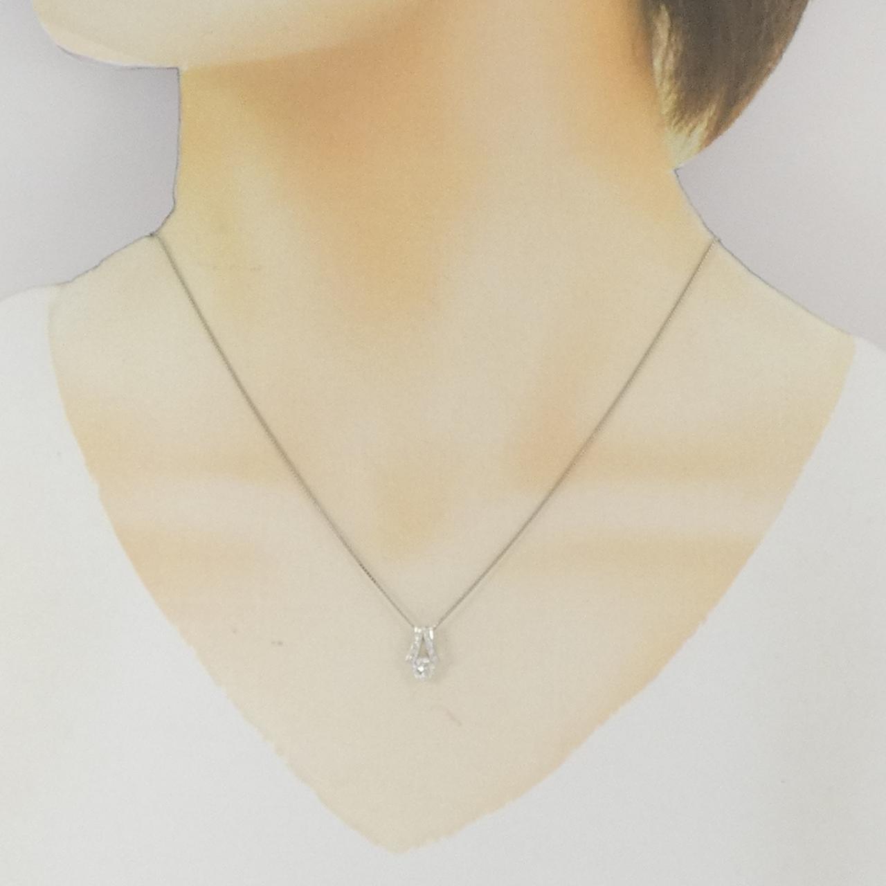 PT900/PT850 ダイヤモンド ネックレス 0.31CT