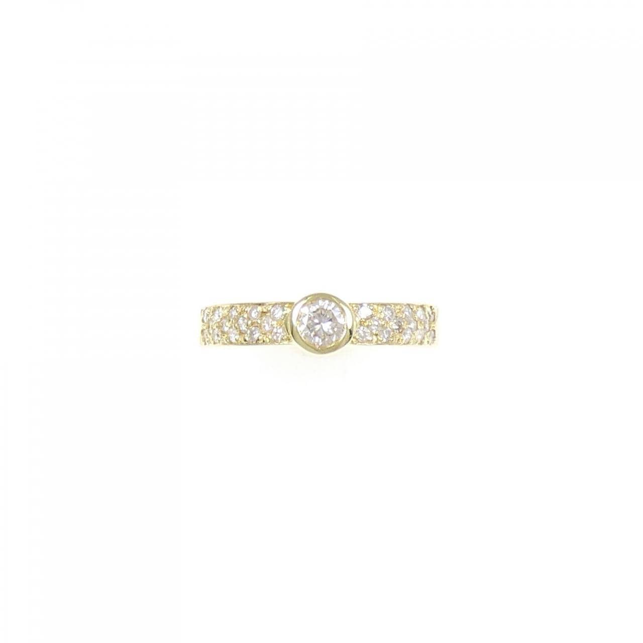 K18YG ダイヤモンド リング 0.50CT
