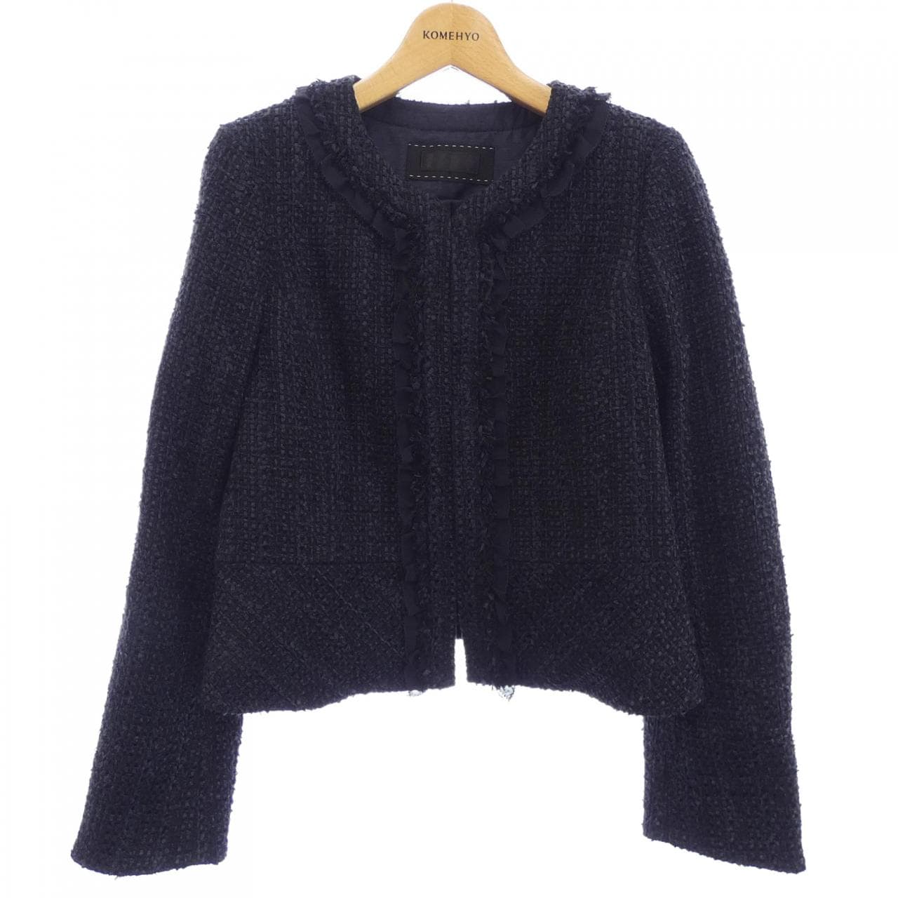 トゥービーシック TO BE CHIC ノーカラージャケット