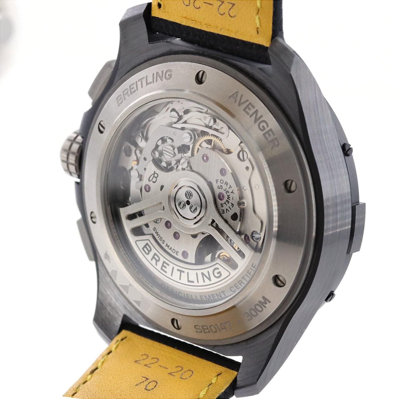 ブライトリング アベンジャーB01クロノグラフ44ナイトミッション SB0147/SB0147101B1X1 セラミック 自動巻