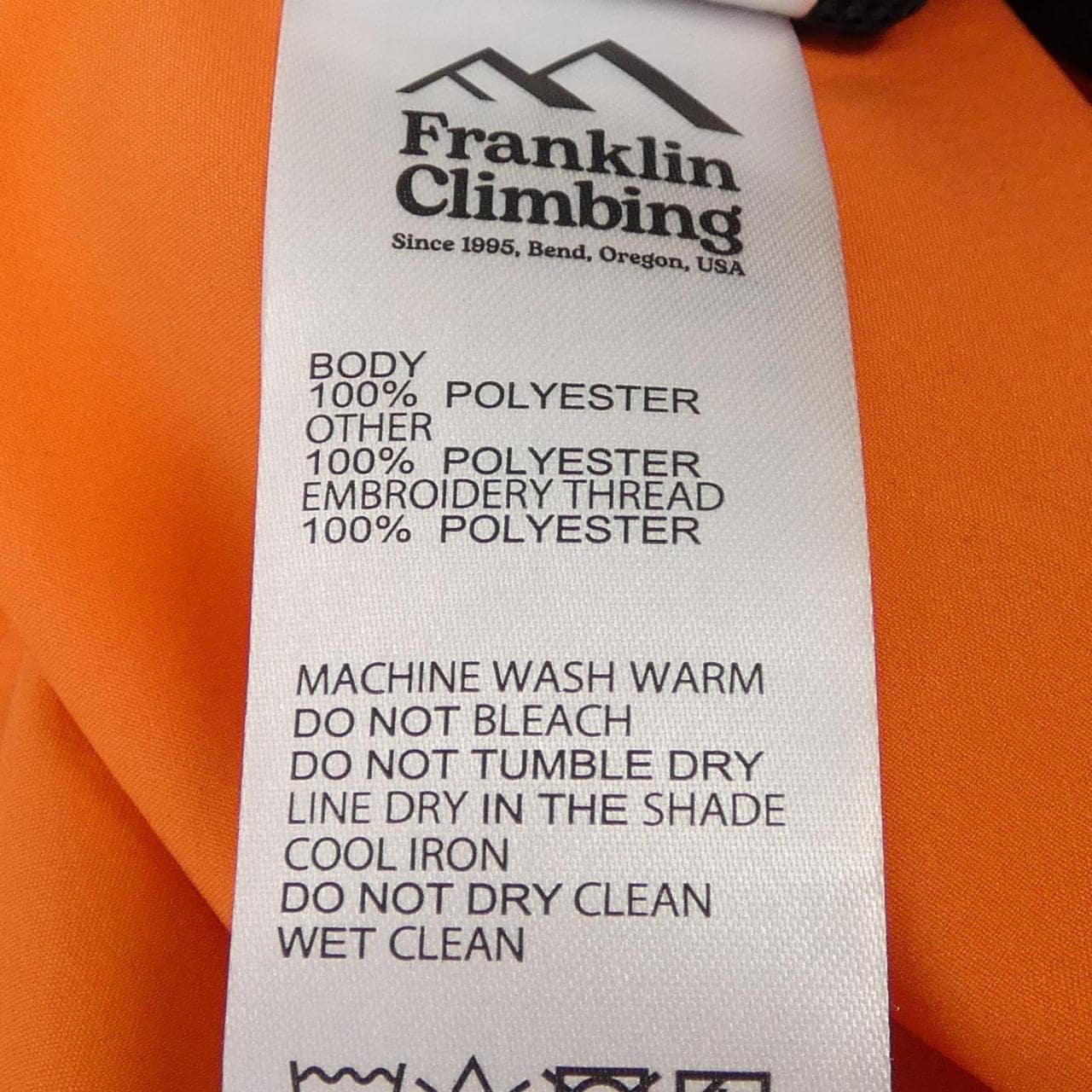 franklin climbing セットアップ