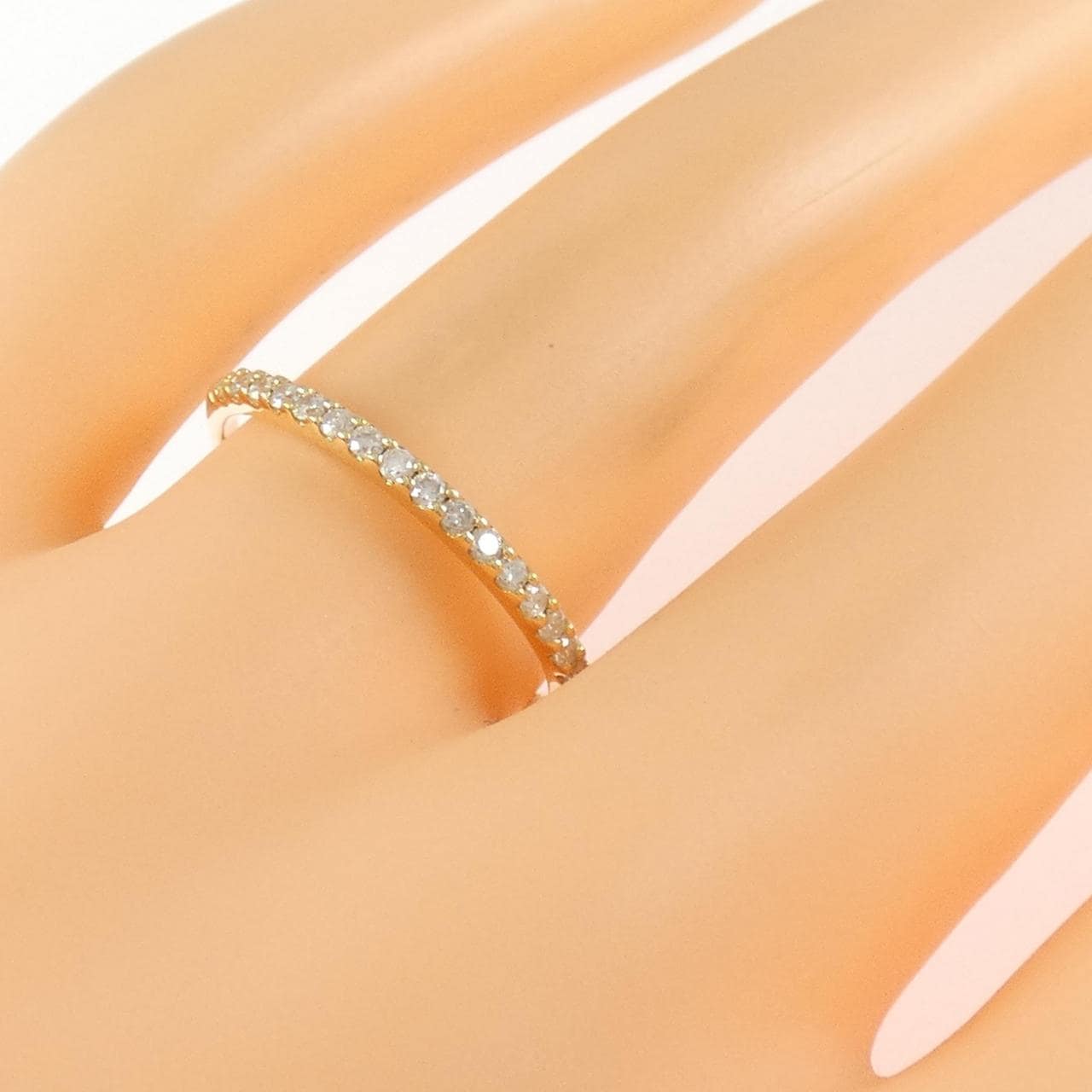 K18YG ダイヤモンド リング 0.20CT