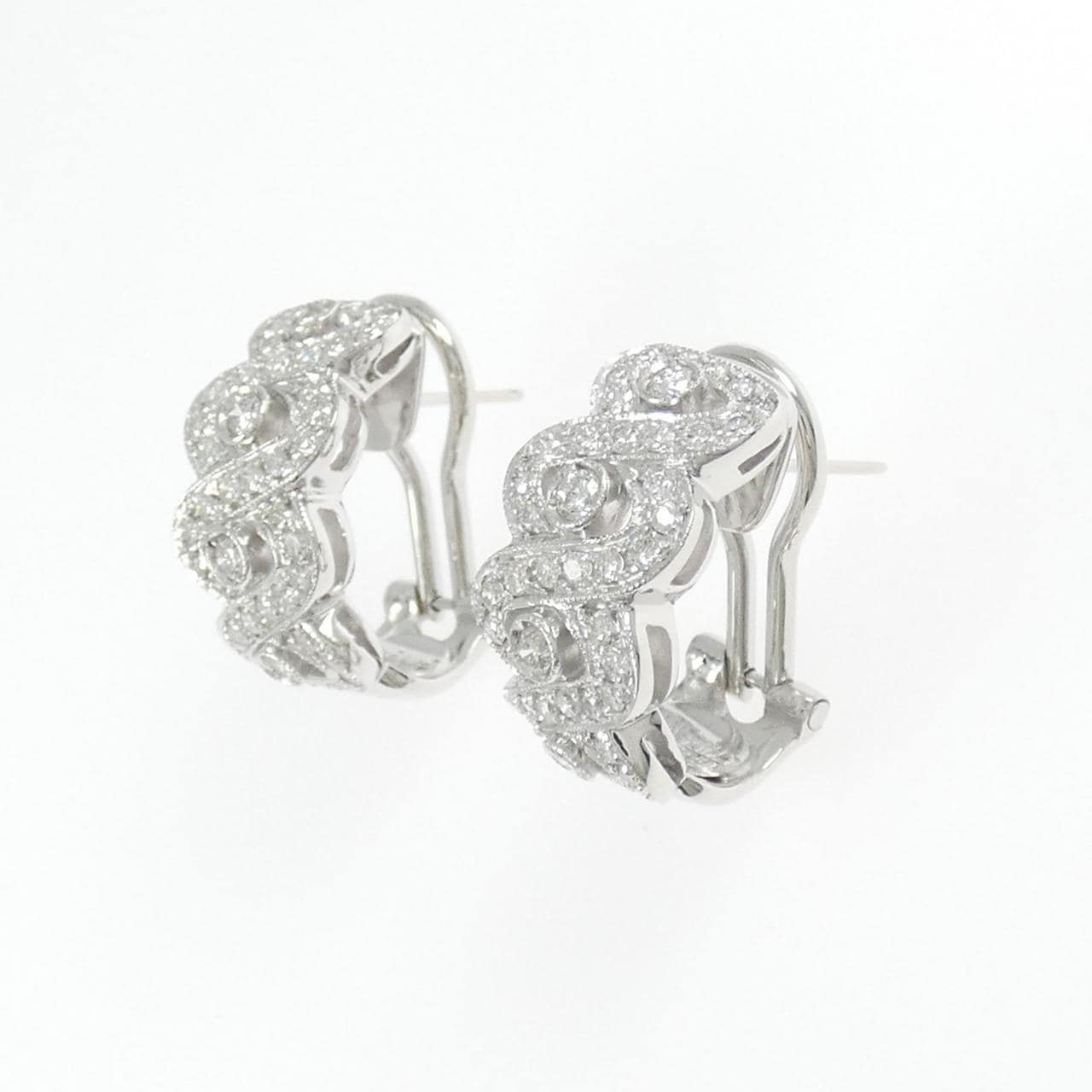 キメント ダイヤモンド ピアス