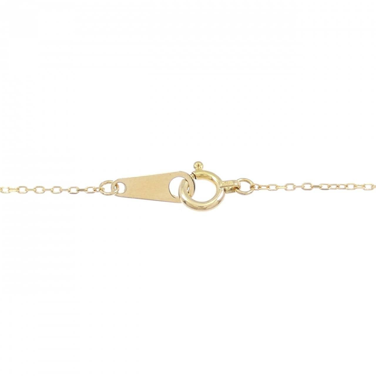 K18YG カラーストーン ネックレス