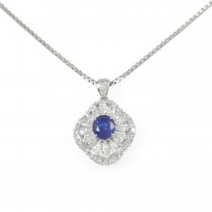 PT/PT850 サファイヤ ネックレス 2.09CT