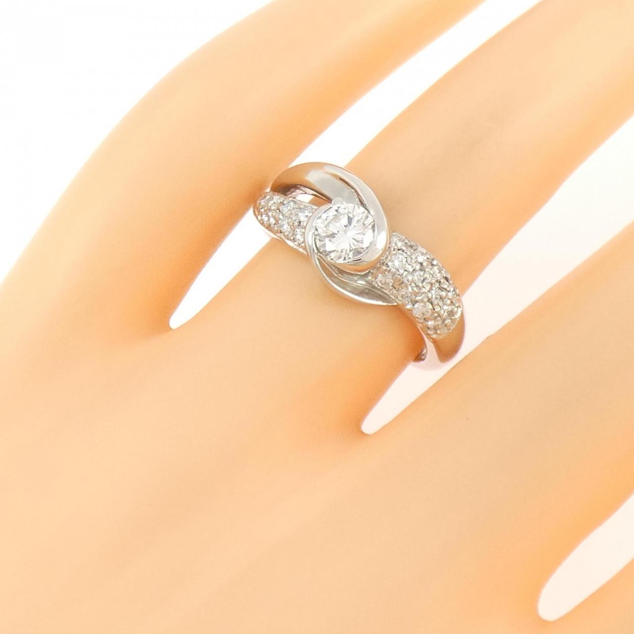 PT900 ダイヤモンド リング 0.383CT I VS1 Good