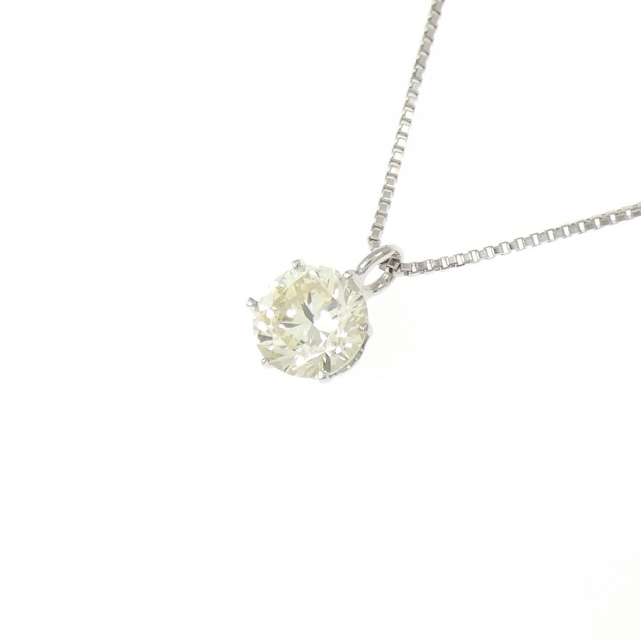 PT900/PT850 ダイヤモンド ネックレス 0.448CT