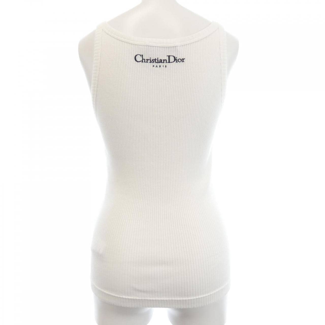 クリスチャンディオール CHRISTIAN DIOR リブコットンジャージー 343T50B4086 タンクトップ