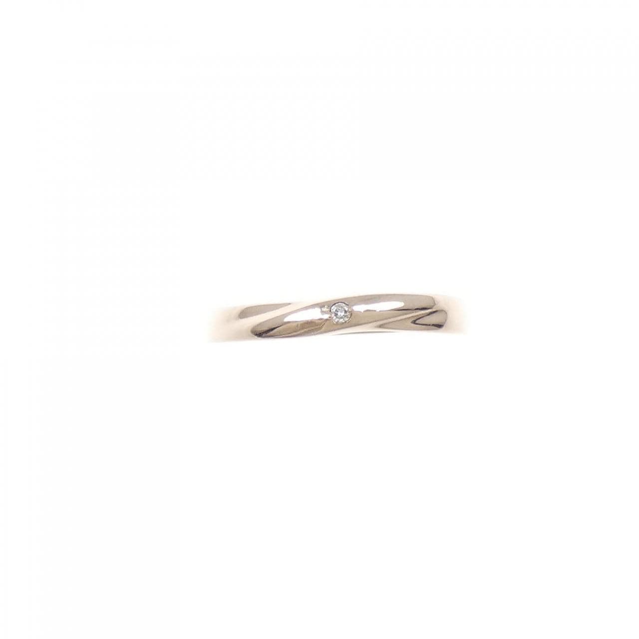 K10PG ダイヤモンド リング 0.01CT