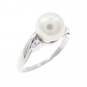 PT900 アコヤパール リング 8mm