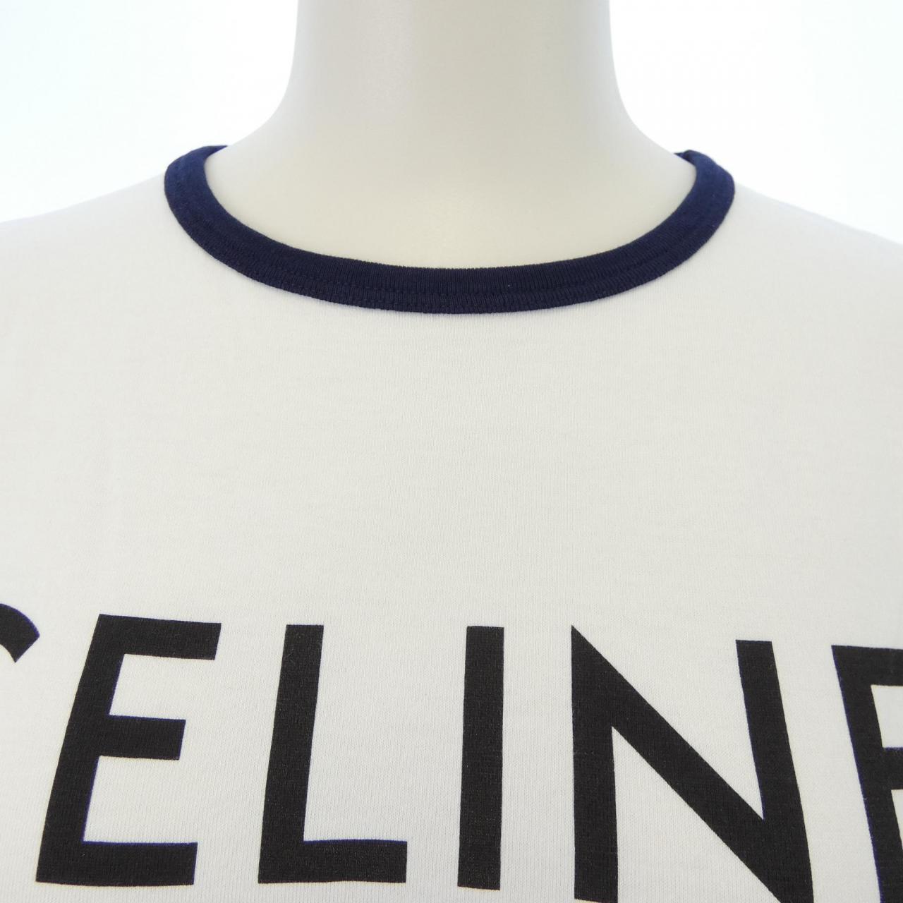 セリーヌ CELINE CELINE PARIS Tシャツ　トリオンフ TRIOMPHE 2X872671Q Tシャツ