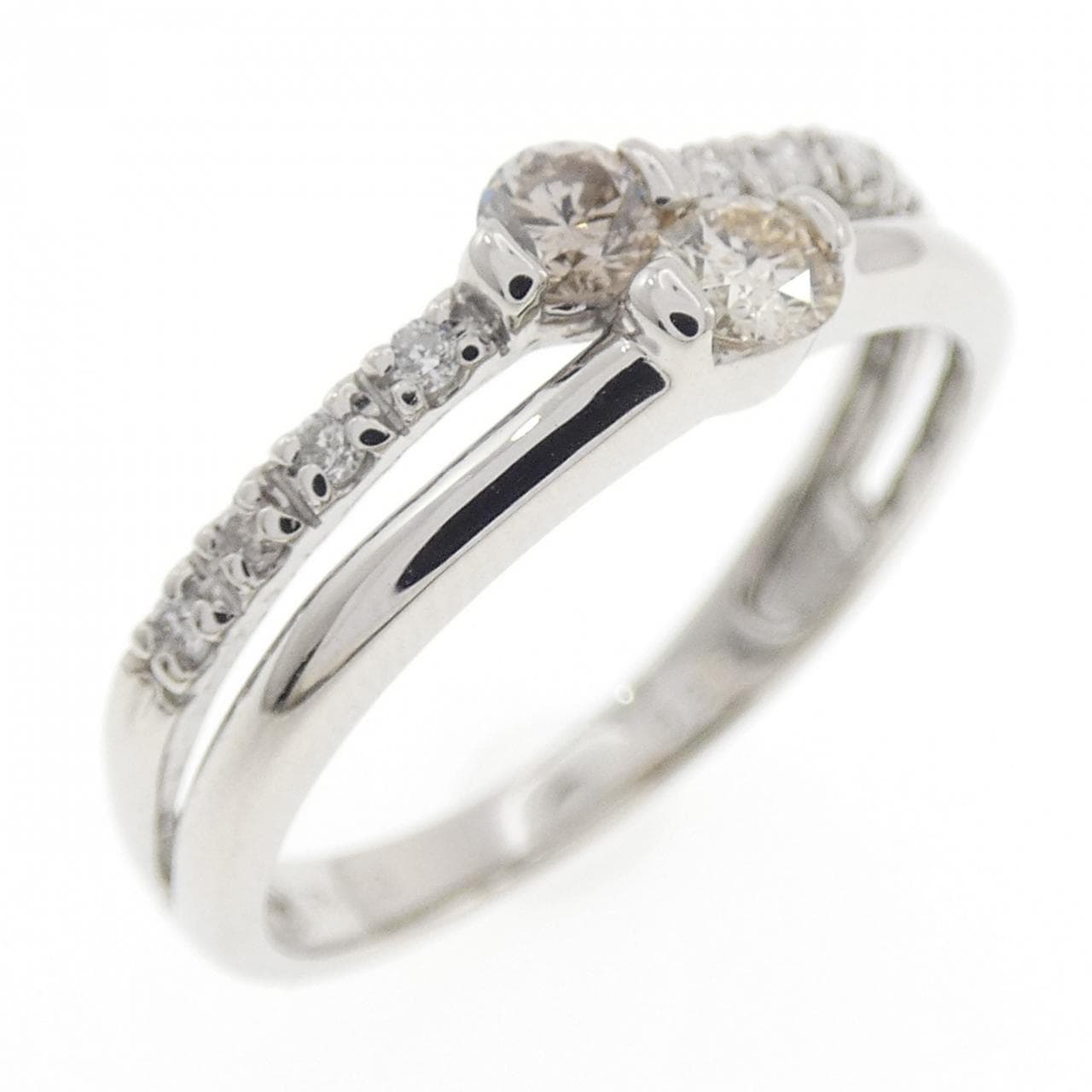PT950 ダイヤモンド リング 0.30CT