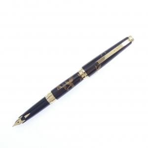 セーラー 加賀蒔絵黒檀古代鳥 万年筆