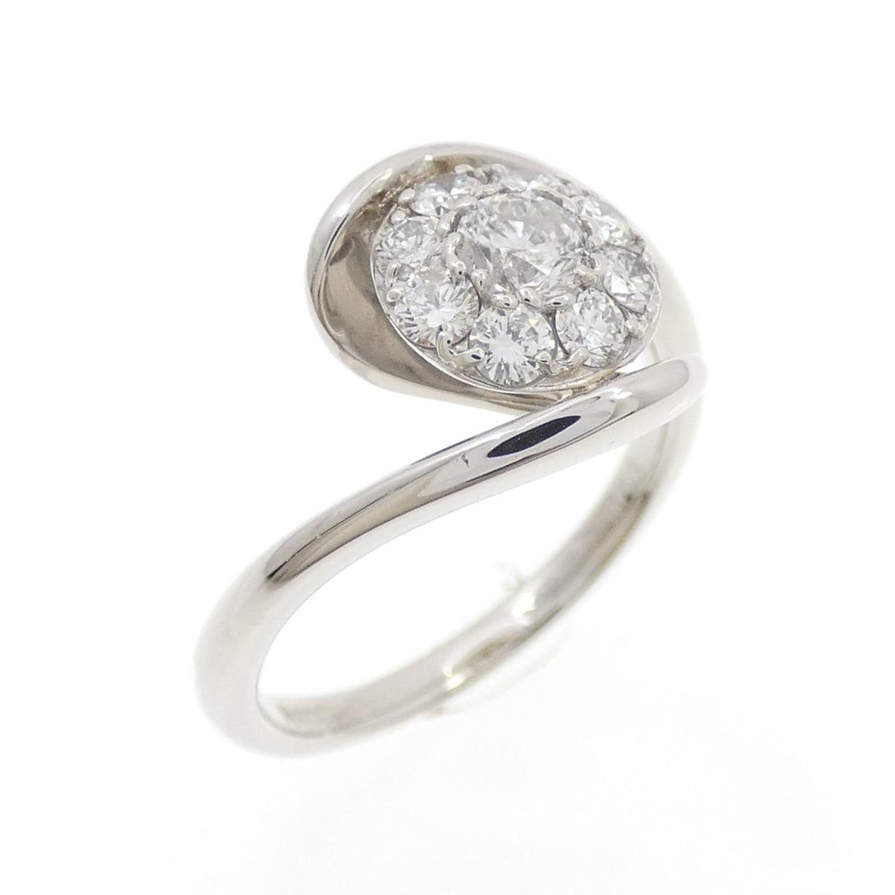 PT900 ダイヤモンド リング 0.53CT