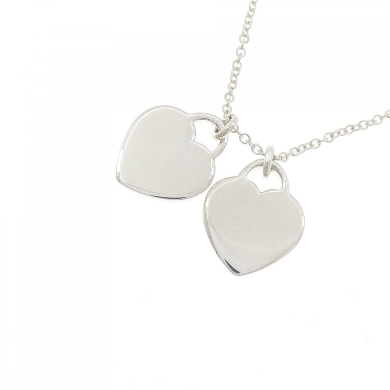 ティファニー リターントゥティファニー ダブルハート ミニ ネックレス