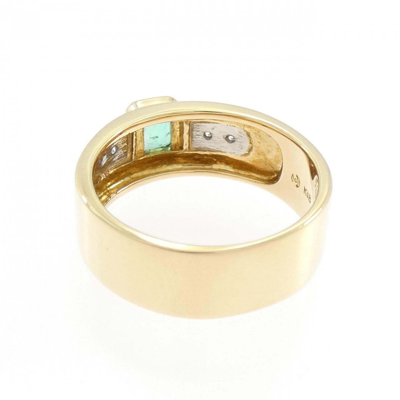 タサキ エメラルド リング 0.32CT