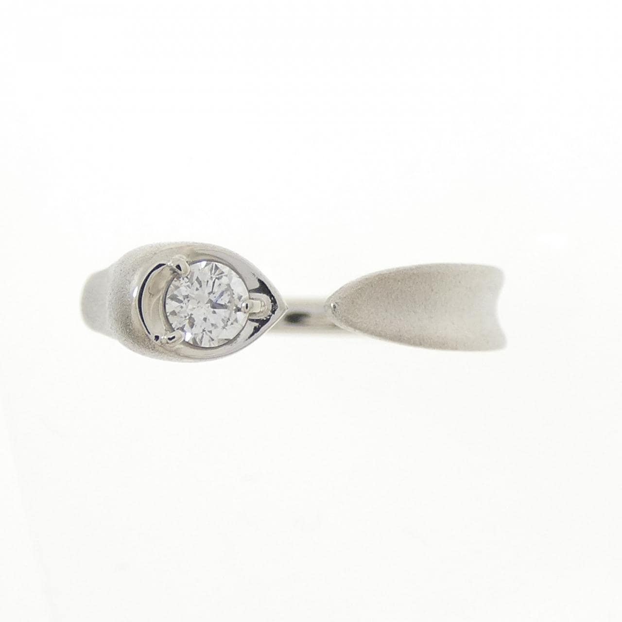 PT950 ダイヤモンド リング 0.18CT