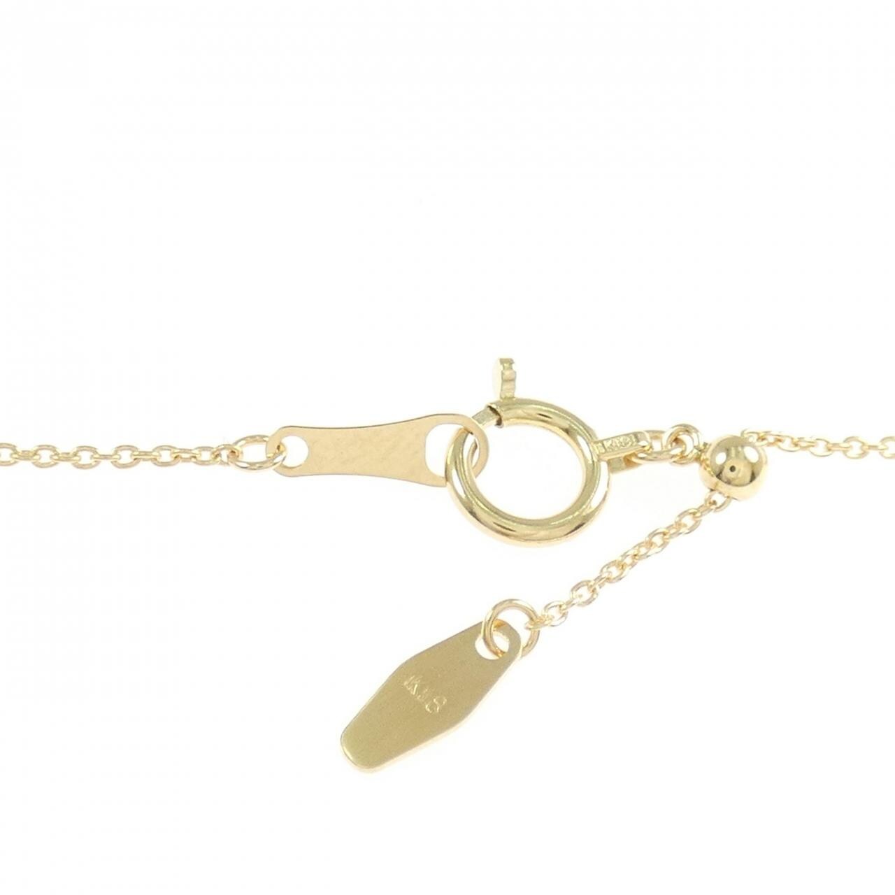 【リメイク】K18YG ダイヤモンド ネックレス 0.209CT F SI1 EXT H&C