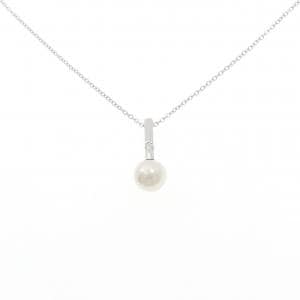 K18WG アコヤパール ネックレス