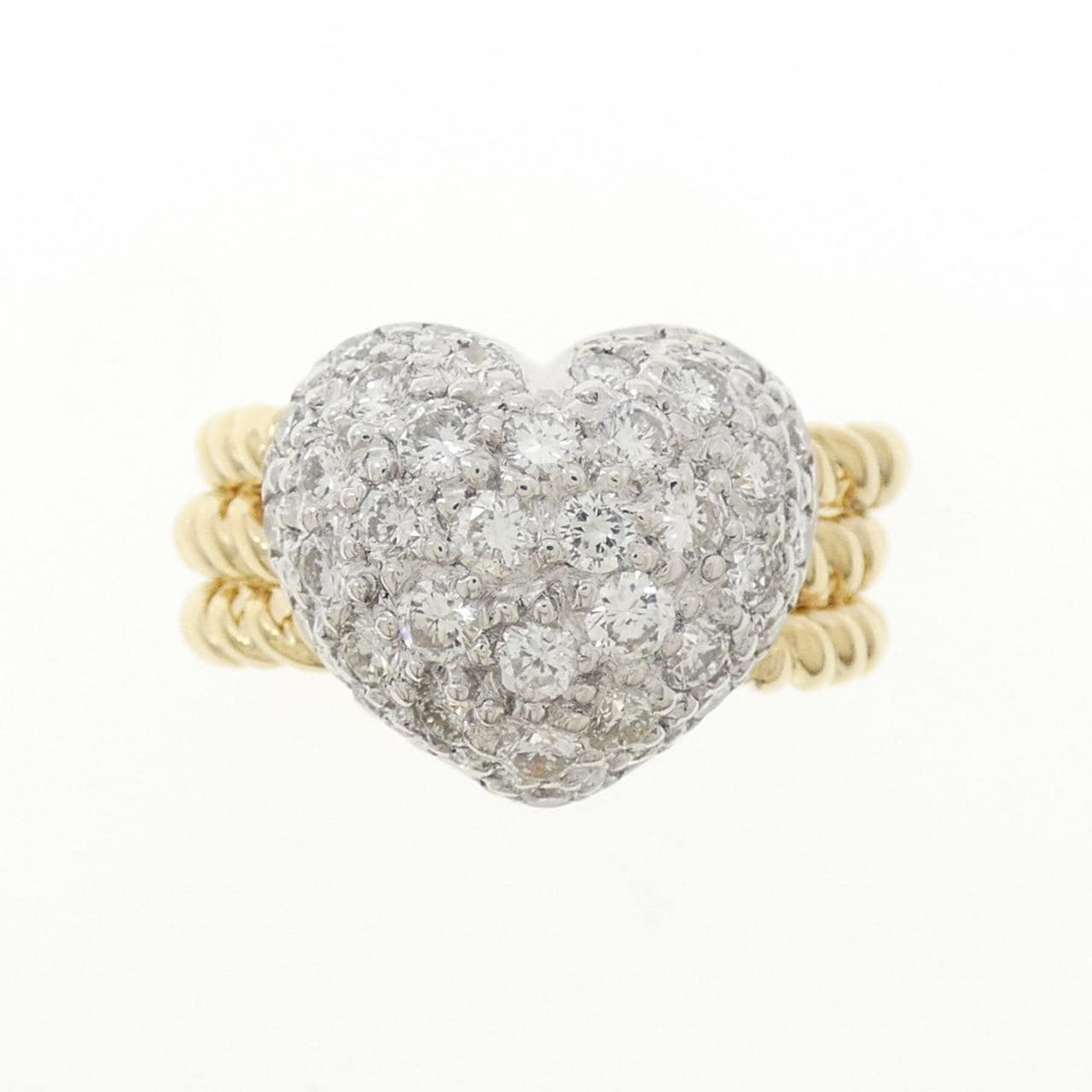 ポンテヴェキオ パヴェ ダイヤモンド リング 1.00CT