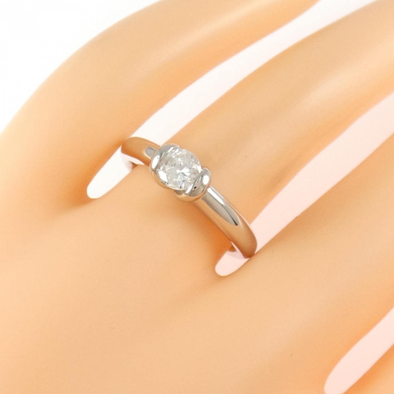 PT900 ダイヤモンド リング 0.35CT