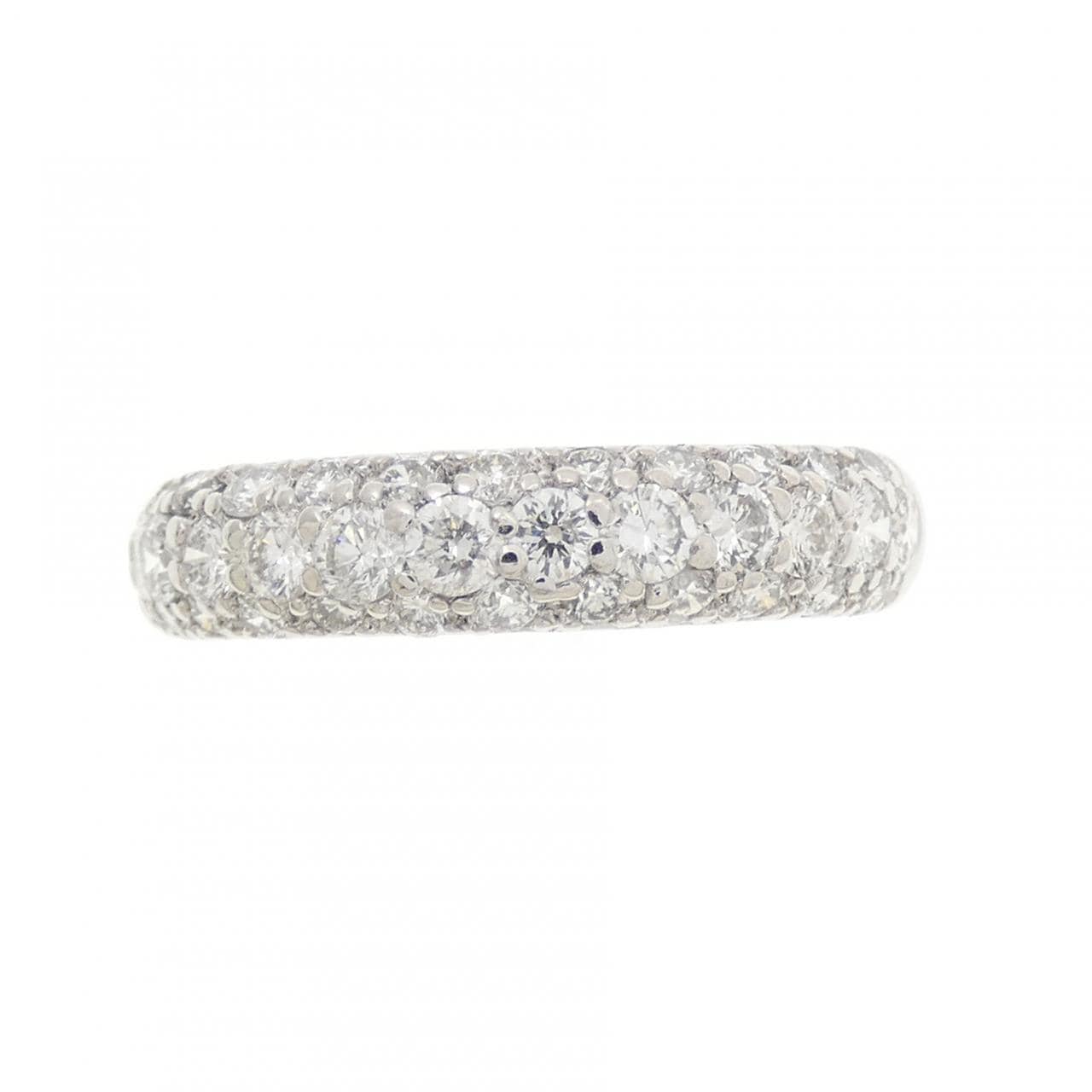 PT900 パヴェ ダイヤモンド リング 1.00CT