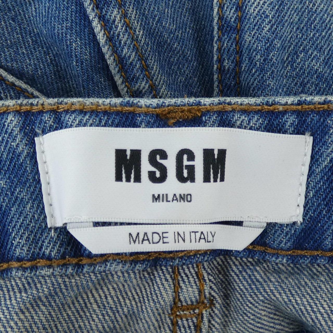 エムエスジーエム MSGM ジーンズ