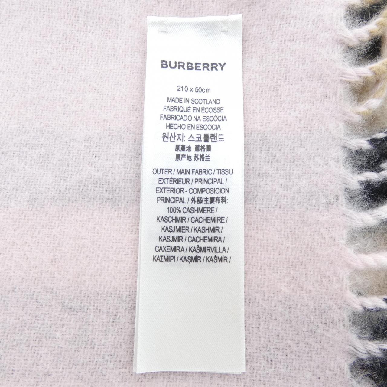 バーバリー BURBERRY 8035912 MUFFLER