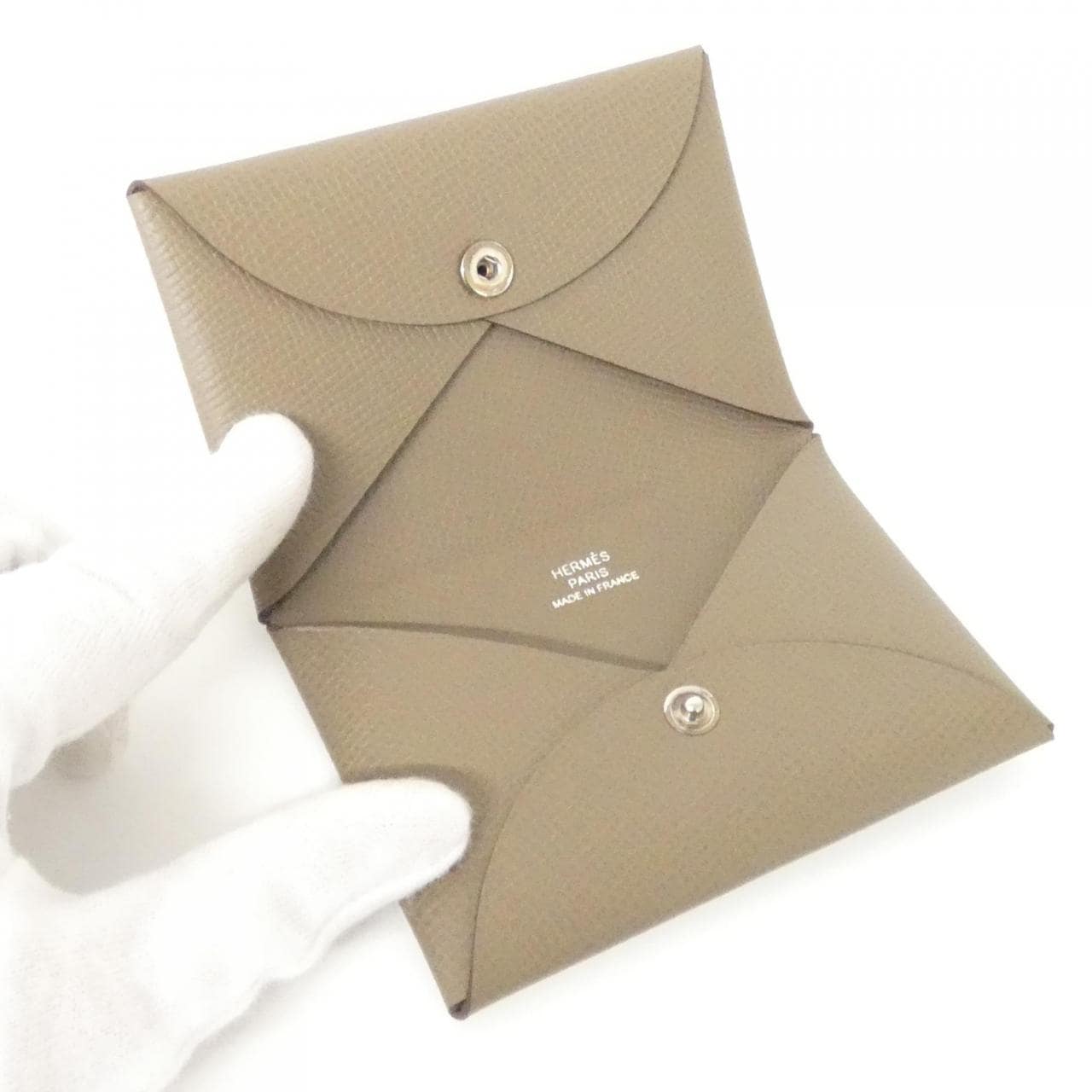 エルメス カルヴィ 044164CK カードケース