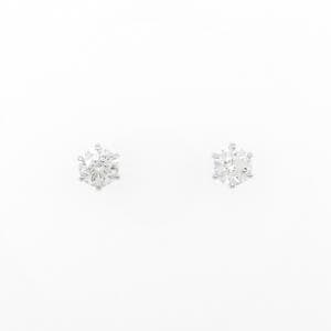 【リメイク】PT/ST ダイヤモンド ピアス 0.309CT 0.322CT E VS1 EXT