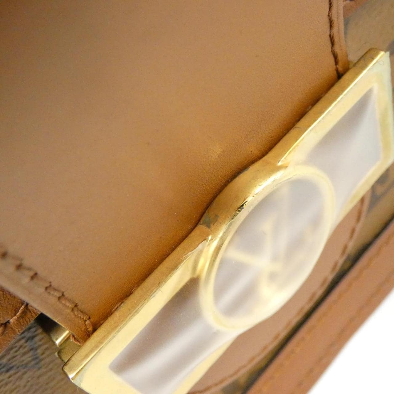 LOUIS VUITTON Monogram Reverse Dauphine MM M45958 肩背包