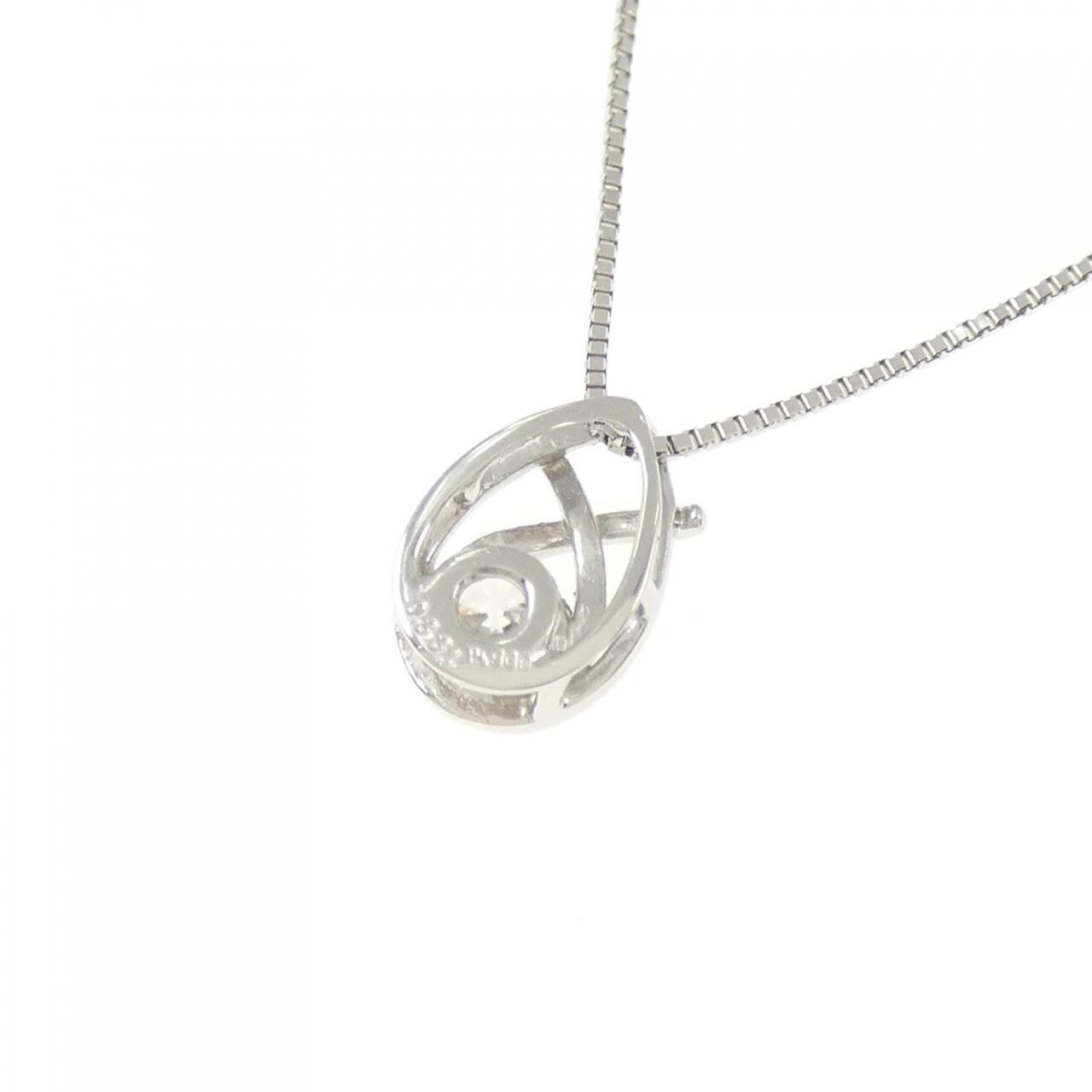 PT900/PT850 ダイヤモンド ネックレス 0.331CT