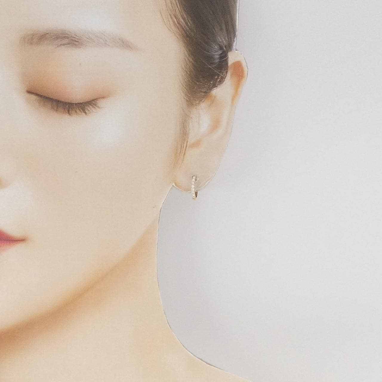 【リメイク】K18YG ダイヤモンド ピアス 0.20CT