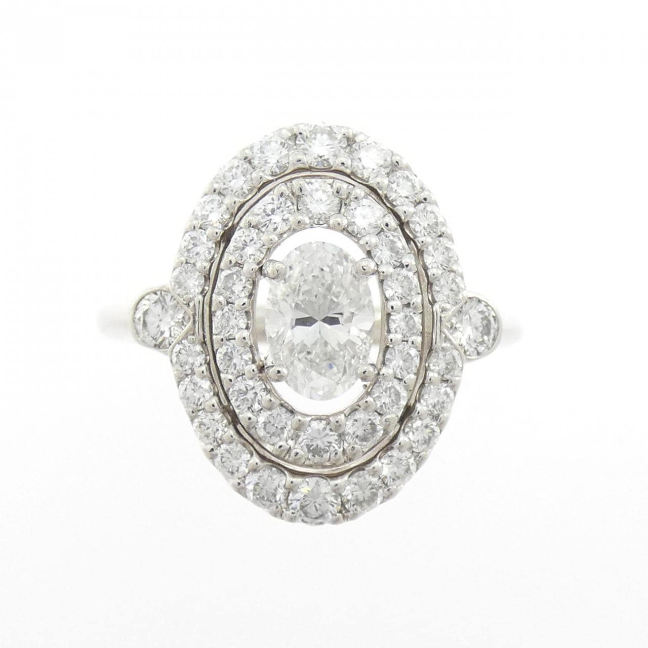 PT900 ダイヤモンド リング 0.585CT