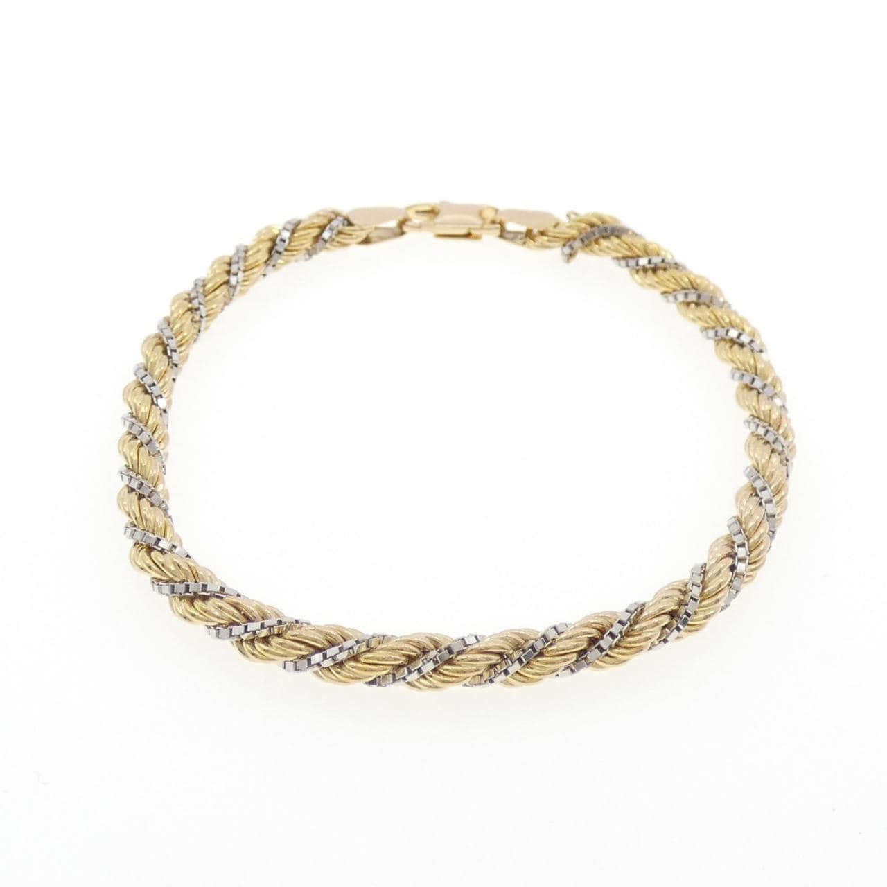 ウノアエレ 585YG/585WG ブレスレット